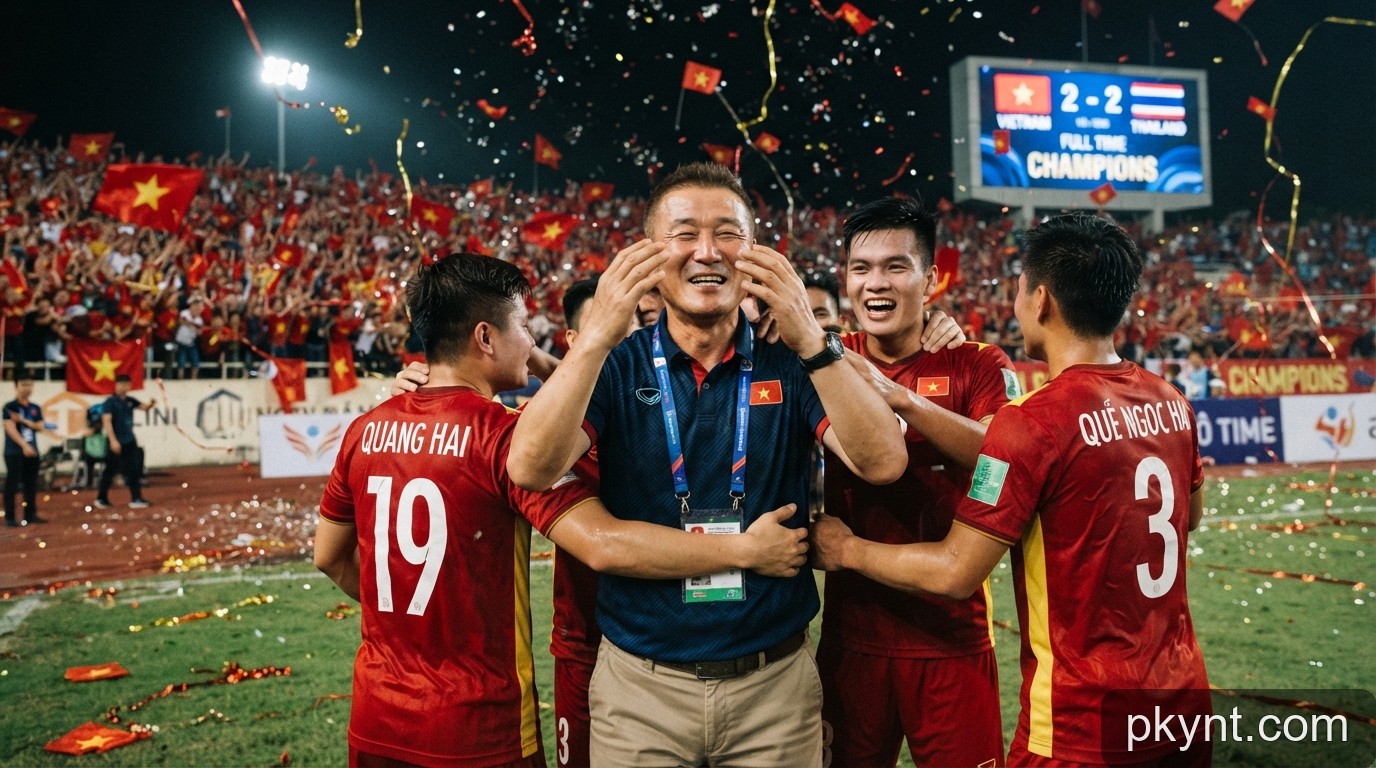 Việt Nam bảo vệ thành công ngôi vương ASEAN Cup: Nhìn lại hành trình lịch sử của thầy trò HLV Kim Sang-sik - 2