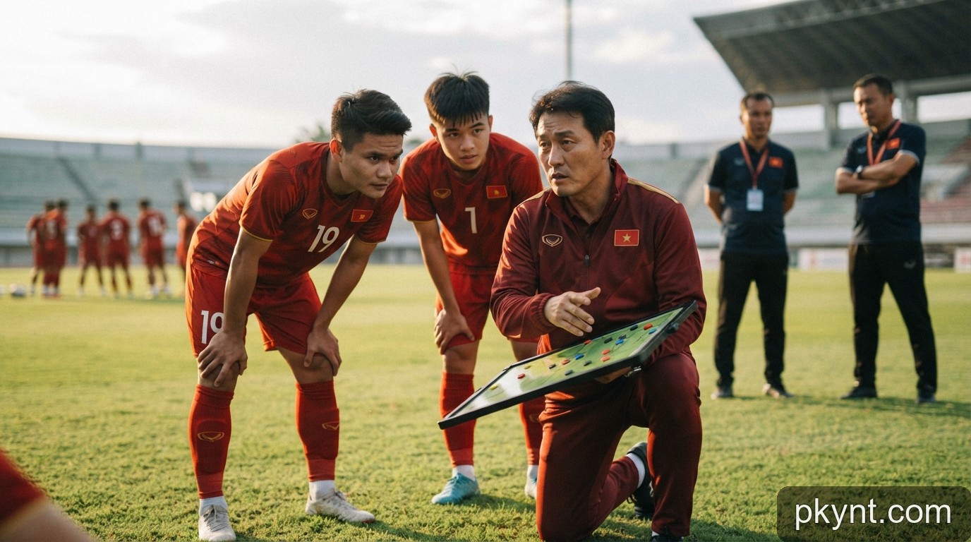 FIFA ASEAN Cup 2026: HLV Kim Sang-sik và bài toán 'không Quang Hải' tại Indonesia - 2